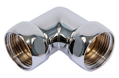 Соединение угловое ВН-ВН 1"х 1"(хром)