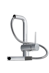 Смеситель для кухни OMOIKIRI AKASHI-S с выдвижной лейкой хром (OAK-CR-35-S)