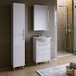 Шкаф зеркальный "Vittoria 50"-01 (белый, правый) Фото 3