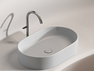 Раковина накладная Ceramicanova Element CN6048MSG серый Фото 1