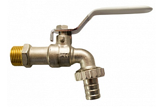 Кран шаровый водоразборный STI 1/2" Фото 1