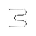 Полотенцесушитель ВоЛПро оц. М - образный Хром 50/50 1" Фото 1