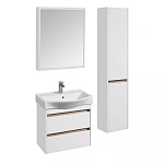 Зеркало-шкаф Акватон Нортон 65 белый Фото 3