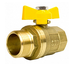 Кран шаровый газовый LD Pride 1/2" б. г/ш