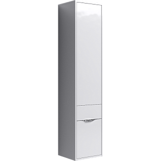 Пенал подвесной Aqwella Malaga 33L Белый Фото 1