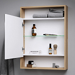 Зеркало-шкаф Aqwella City 50см Дуб Канадский Фото 3