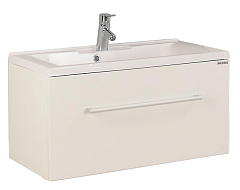 Тумба с раковиной Акватон "Мадрид 80 М" белая