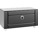 Тумба дополнительная напольная Aqwella Infinity 80см Черный Фото 1