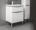 Тумба с раковиной Alavann Silvia 70 белая Фото 3