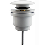 Донный клапан для раковины белый F62-6 FRAP Фото 1