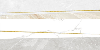 Декор AltaCera Bayron Gold 25x50 Фото 1