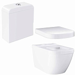 Унитаз-компакт Grohe Euro Ceramic безободковый с микролифтом Фото 2