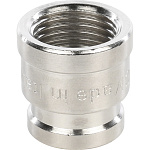 Муфта переход. 1/2х3/8" ник. Stout Фото 2