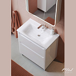 Тумба с раковиной Alavann Lana 80 белый Фото 2