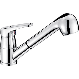 Смеситель для кухни Ledeme 6013L с лейкой																																														 Фото 1