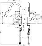 Смеситель для кухни Hansgrohe Focus 240 Фото 2