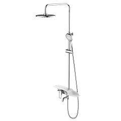 Душевая система Lemark Tropic LM7003C смеситель с изливом