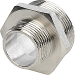 Ниппель переход. 1 1/2х1" ник. Stout Фото 3