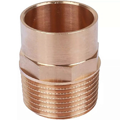 Переходник с наружней резьбой для медной трубы 28х1 Sanha