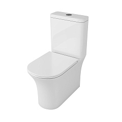 Унитаз-компакт безободковый OWL Eter Cirkel-G с сиденьем микролифт