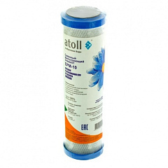 Картридж угольный Atoll EPM-10 (пресс. гран. акт. уголь, 10мк, 10")