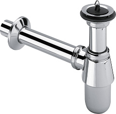 Сифон для раковины Viega мод. 5755 бутылочный с выпуском 1 1/4 латунь/хром