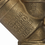 Фильтр косой 1" 500мкр. Stout Фото 3