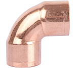Отвод медный под пайку 35х90 двухраструбный Sanha Фото 4