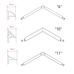 Декоративная планка 6/1100 Ravak белая Фото 2