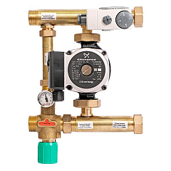 UNI-FITT Насосно-смесительная группа Multimix1" c насосом Grundfos(477G1500)