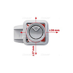 Арматура для унитаза Alcaplast SA08AS 1/2 нижняя подводка, двойной слив Фото 3