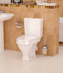 Унитаз-компакт Santeri  "Форвард" белый + сиденье Фото 2