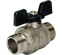 Кран шаровый 3/4" б. ш/ш Stout