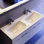 Тумба с раковиной подвесная Aqwella Malaga 120 Белый Фото 4