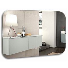  Зеркало AZARIO Шампань 800х550, выключатель-датчик на движение