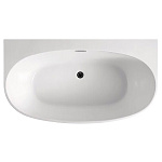 Ванна акриловая Azario Cambridge 180X88 пристенная (чаша, сифон, рама) Фото 6