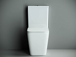 Унитаз-компакт Ceramica Nova Cubic CN1803 с микролифтом, безободковый Фото 2