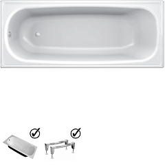 Ванна стальная BLB EUROPA 150х70 2,3 мм (в комплекте ноги)