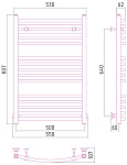 Полотенцесушитель водяной Сунержа АРКУС 800х500 Фото 2