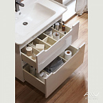 Тумба с раковиной Alavann Berta 80 белая Фото 4