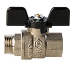 Кран шаровый 1/2" б. г/ш Stout  Фото 2