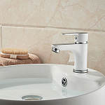 Смеситель для умывальника Ledeme L1003W Фото 10