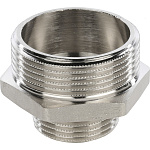 Ниппель переход. 1 1/2х1" ник. Stout Фото 2