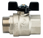 Кран шаровый 1 1/4" б. г/ш Stout Фото 2