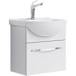 Комплект мебели для ванной Aqwella Allegro 50 1Я Белый Фото 2