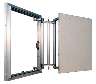 Люк под плитку ПРАКТИКА "ЕвроФОРМАТ-Р" 40х50 Фото 1