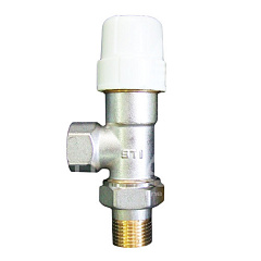 Термостатический клапан 1/2" STI осевой