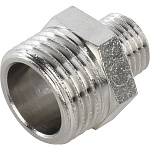 Ниппель переход. 1/2х1/4" ник. Stout Фото 4