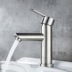 Смеситель для умывальника Ledeme 71003L нержавейка Фото 8