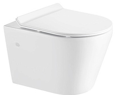 Унитаз подвесной безободковый Azario Parma с сидением микролифт